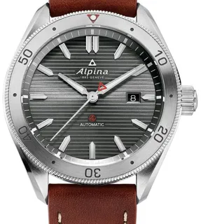 Alpina Alpiner AL-525G5AQ6 45mm Stainless steel Gray