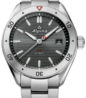 Alpina Alpiner AL-525GS4AQ6B 40mm Stainless steel Gray