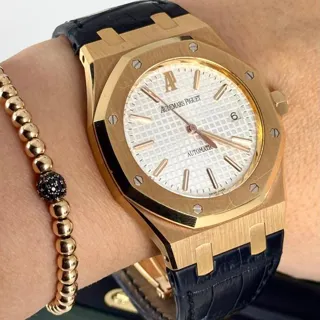 Audemars Piguet Royal Oak 15300OR.OO.D088CR.02 39mm Rose gold Silver