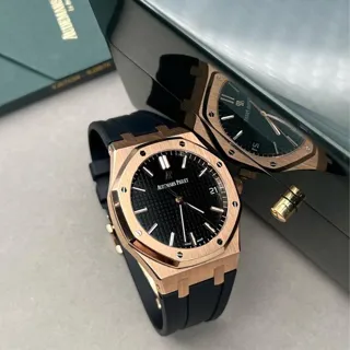 Audemars Piguet Royal Oak 15500OR.OO.D002CR.01 41mm Rose gold Black