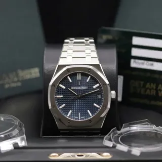 Audemars Piguet Royal Oak 15500ST.OO.1220ST.01 41mm Stainless steel Blue