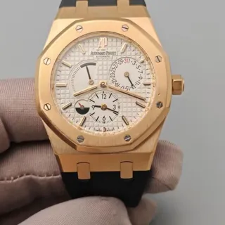 Audemars Piguet Royal Oak 26120BA.OO.D088CR.01 39mm Yellow gold Silver