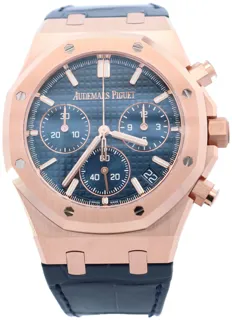 Audemars Piguet Royal Oak 26240OR.OO.D315CR.02 41mm Rose gold Blue