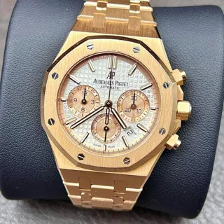 Audemars Piguet Royal Oak 26315OR.OO.1256OR.01 Rose gold Silver