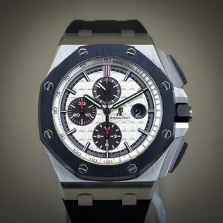 Audemars Piguet Royal Oak Offshore 26400SO.OO.A002CA.01 44mm Ceramic and Stainless steel Silver