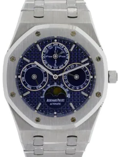 Audemars Piguet Royal Oak Perpetual Calendar 25820ST.OO.0944ST.05 39mm Stainless steel Blue