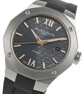 Baume & Mercier Riviera M0A10660 42mm Stainless steel Gray