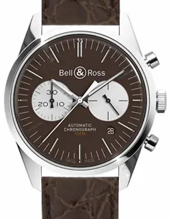 Bell & Ross Vintage BR 126 42mm Stainless steel Brown