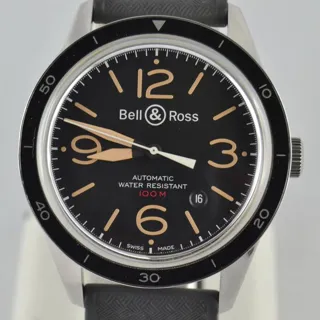 Bell & Ross Vintage BR123-92 43mm Stainless steel Black