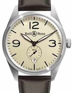 Bell & Ross Vintage BR123-95-SS 41mm Stainless steel White