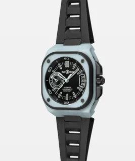 Bell & Ross BR-X5 Blue Lum Limited Edition BRX5R-BLUM-TC/SRB Titanium Black