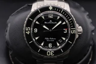 Blancpain Fifty Fathoms 5015-12B30-98 45mm Titanium Black