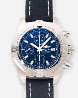 Breitling Avenger A13371111C1S1 48mm Stainless steel Blue