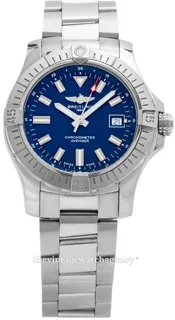 Breitling Avenger A17318101C1A1 43mm Stainless steel Blue