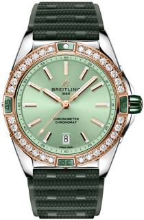 Breitling Chronomat U17356531L1S1 38mm Stainless steel and Red gold Green