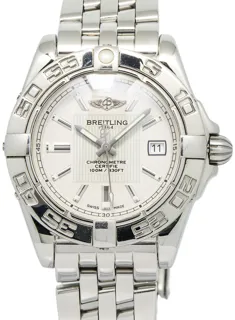 Breitling Galactic A71356 32mm Stainless steel White