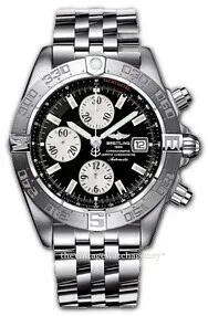 Breitling Galactic A13364-015 44mm Stainless steel Black