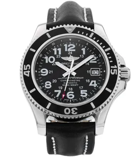 Breitling Superocean II 42 A17365 Stainless steel Black