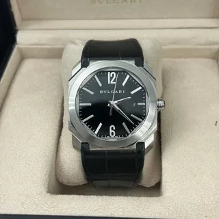 Bulgari Octo BGO 41 S 41mm Stainless steel Black