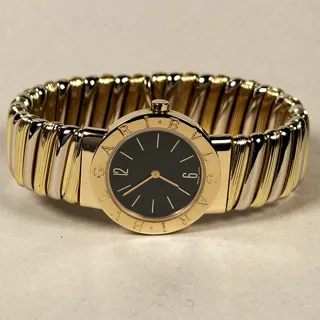 Bulgari Tubogas BB262T Yellow gold Black