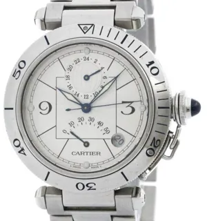 Cartier Pasha W31037H3 38mm Stainless steel Silver