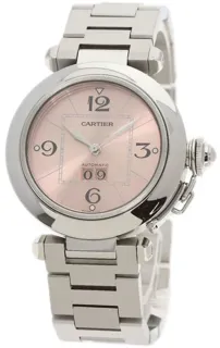 Cartier Pasha W31058M7 42mm Stainless steel Pink