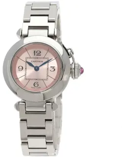 Cartier Pasha W3140008 27mm Stainless steel Pink