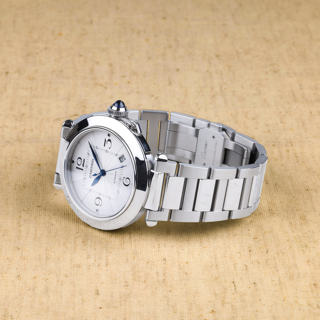 Cartier Pasha WSPA0009 41mm Stainless steel Silver