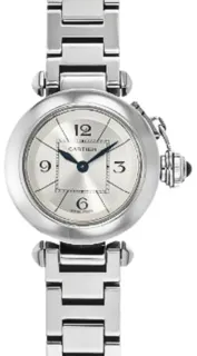 Cartier Pasha W314007 35mm Stainless steel White