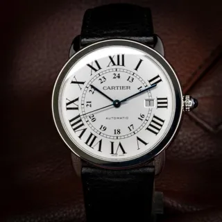 Cartier Ronde Croisière de Cartier WSRN0022 42mm Stainless steel Silver