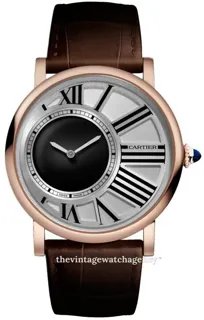 Cartier Rotonde W1556223 Rose gold white