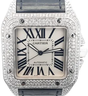 Cartier Santos 100 Eb0524xxxxzsa 41mm Stainless steel