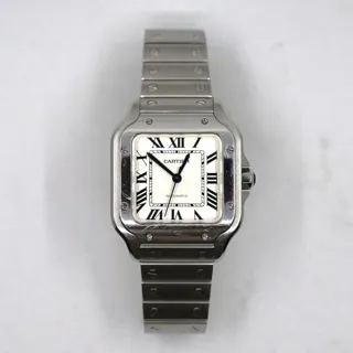 Cartier Santos 4075 33mm Stainless steel Silver