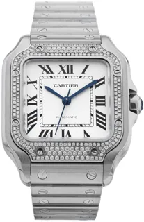 Cartier Santos de Cartier W4SA0005 Stainless steel Silver