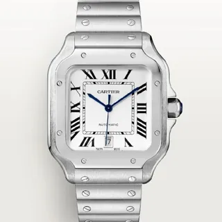 Cartier Santos de Cartier WSSA0018 40mm Stainless steel Silver