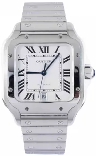 Cartier Santos de Cartier WSSA0018 40mm Stainless steel Silver