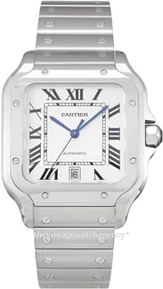 Cartier Santos de Cartier WSSA0018 40mm Stainless steel Silver