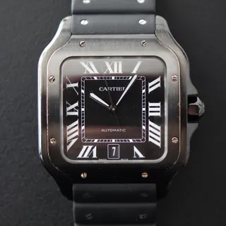 Cartier Santos de Cartier WSSA0039 40mm Stainless steel Black