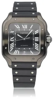 Cartier Santos de Cartier WSSA0039 Stainless steel Black