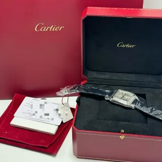 Cartier Santos Dumont WSSA0032 46.5mm Stainless steel Silver