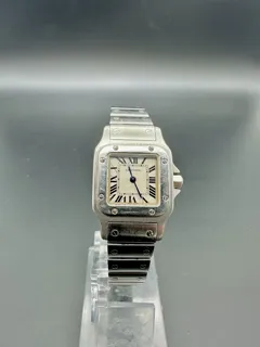 Cartier Santos Galbée 1565 23mm Stainless steel Cream