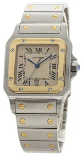 Cartier Santos W20011C4 29mm Stainless steel Champagne