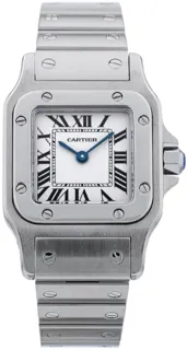 Cartier Santos W20056D6 24mm Stainless steel Silver