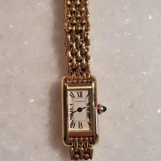 Cartier Tank Américaine Yellow gold