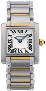 Cartier Tank Française W51007Q4 Yellow gold and Stainless steel Silver