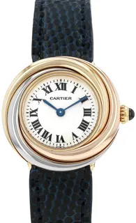 Cartier Trinity 2357 27mm Yellow gold Cream