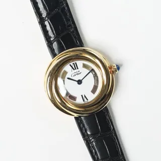 Cartier Trinity 2735 27mm Silver White