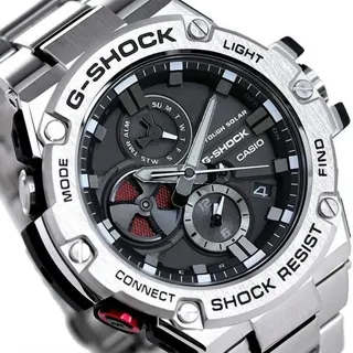 Casio G-Shock GST-B100D-1AJF Stainless steel Black