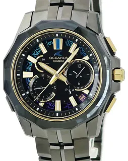 Casio Oceanus OCW-SG1000ZE-1AJR 47.5mm Titanium Black