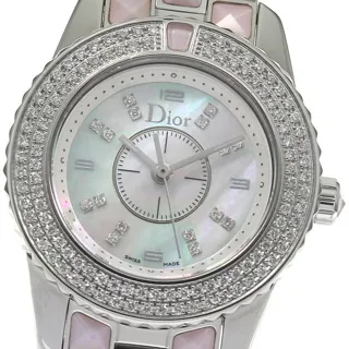 Dior Christal CD112147 34mm Stainless steel White